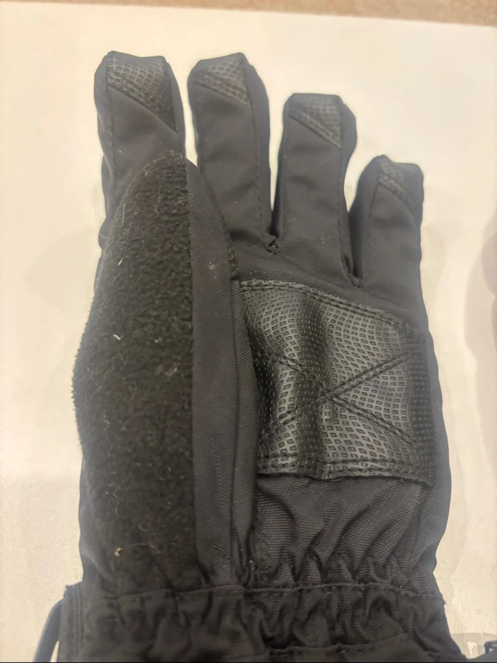 Head Black Insulated Ski Gloves with Adjustable Strap